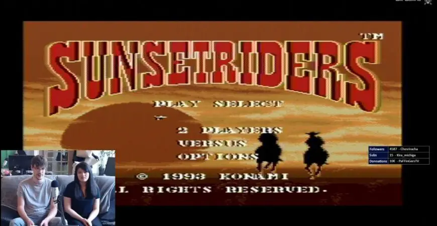 sunsetriders gameplay complet