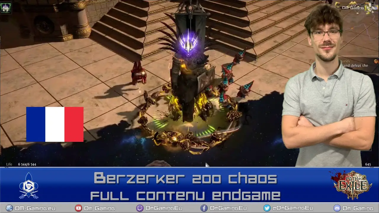 berzerker 200 chaos full content endgame path of exile
