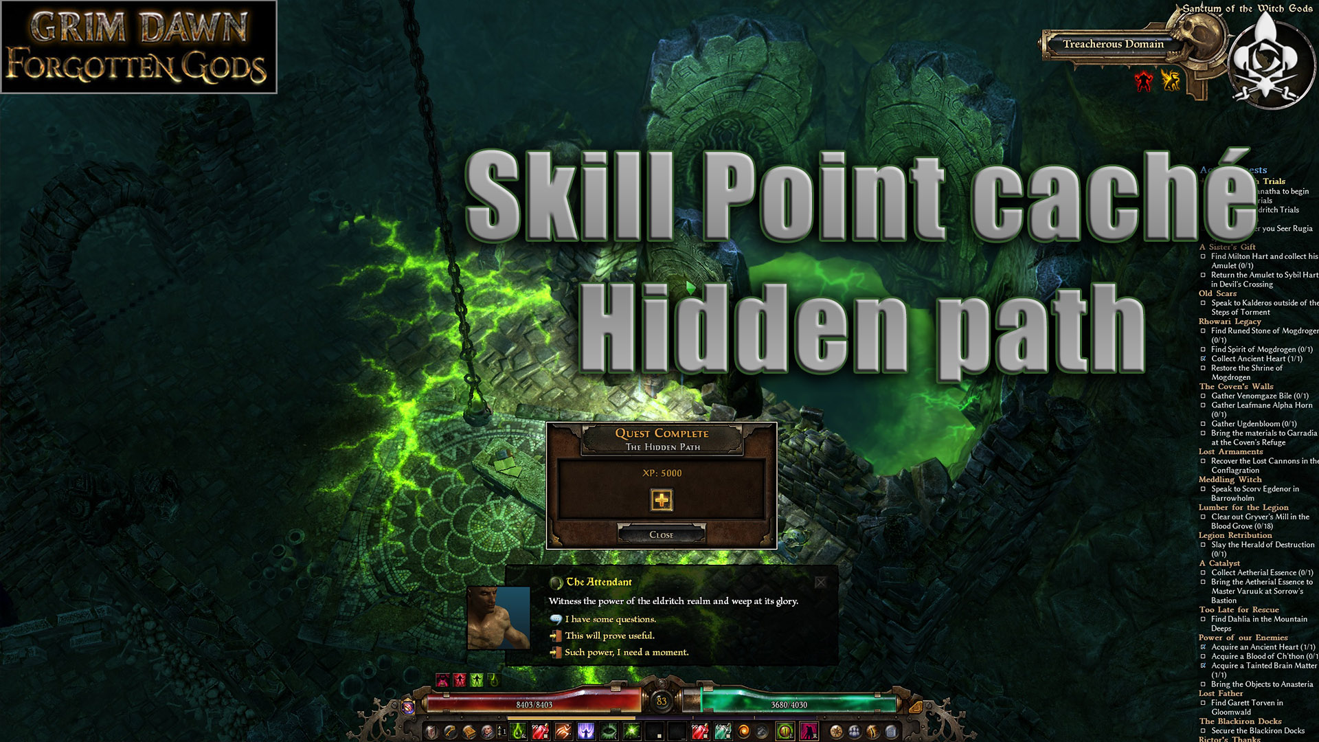grim dawn skill hidden point