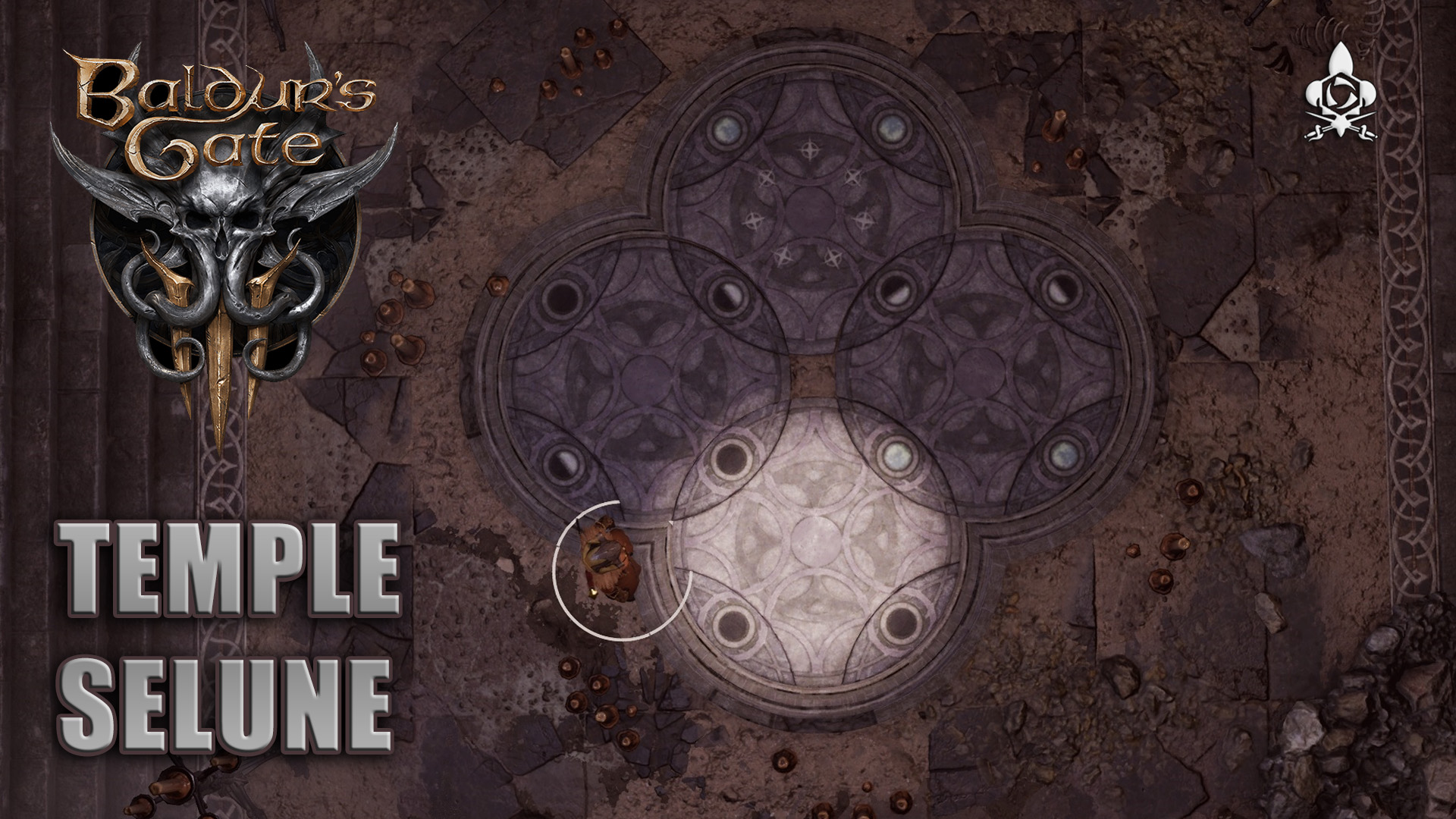 Temple of the Moon Selune access and puzzle