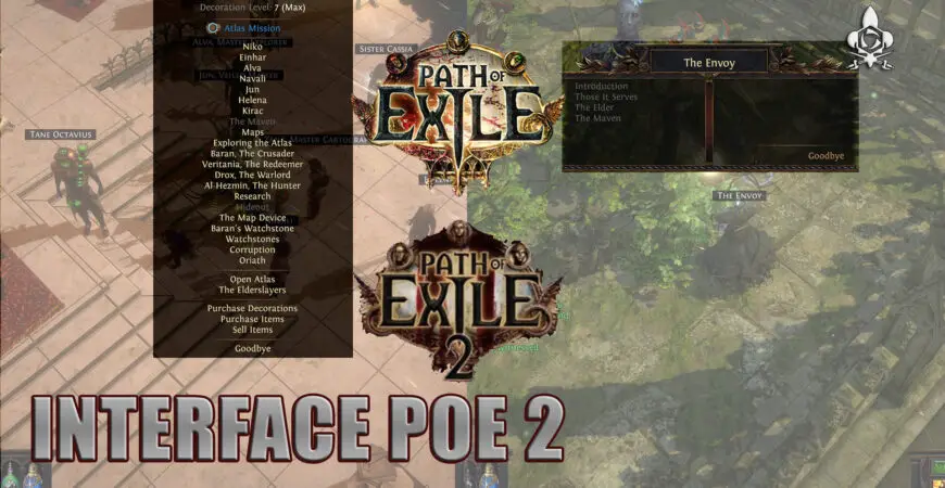 Path of Exile 2 interface PNJ