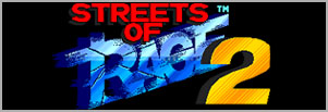 Streets of Rage 2 logo Dm Gaming