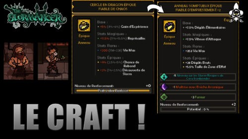 Craft The Slormancer the guide to improve its items