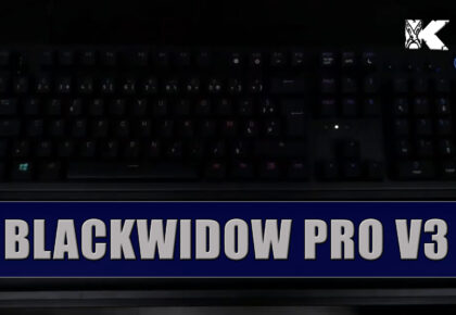 Razer Blackwidow V3 PRO Keyboard Test