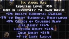 Six angel bag Median XL