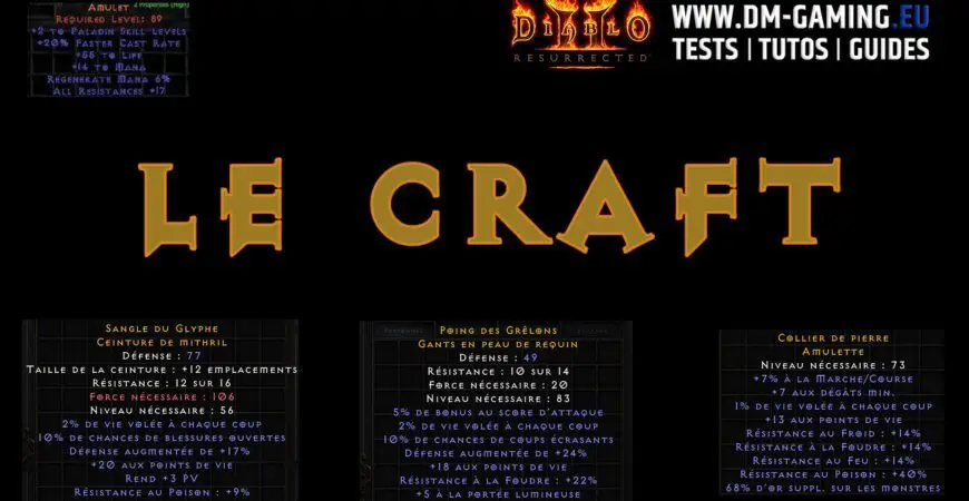 Best Craft Diablo 2 Resurrected