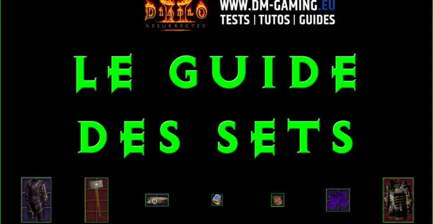 Les objets de set vert Diablo 2