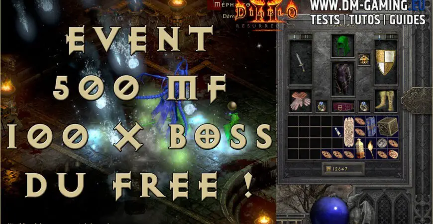 Les runs x100 arrivent sur Dm Gaming ! Des stats et beaucoup d'objets à donner ! Diablo 2 Resurrected