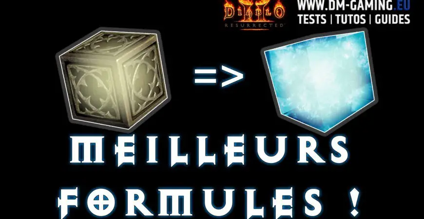 Best Diablo 2 Cube Formulas