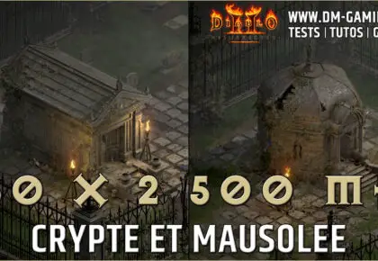 Crypt and Mausoleum 50 x 2 runs 500 MF