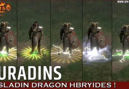 Auradins Tesladin Dragon Diablo 2