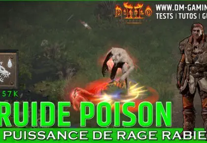 Druide Poison Rage Rabies