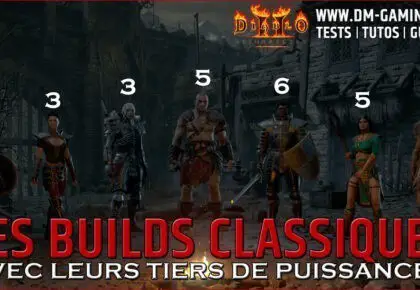 Tous les builds classiques Diablo 2