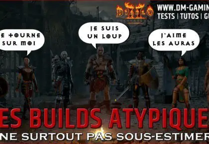 Tous les builds fun et atypiques Diablo 2