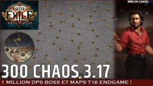 Bleeding Gladiator 3.17 Path of Exile, a budget build has 300 chaos for boss and map T16 Siege of the Atlas