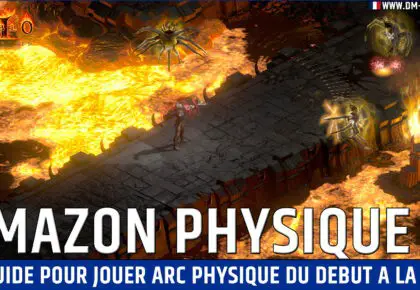 Amazone Arc Physique leveling et endgame