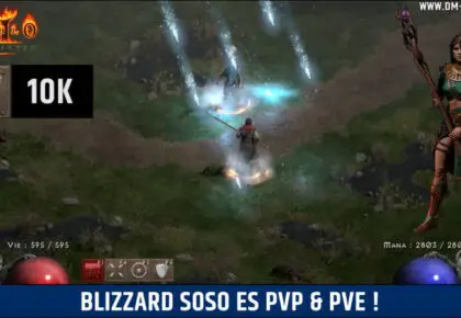 Sorcière Blizzard ES PvP PvE Diablo 2