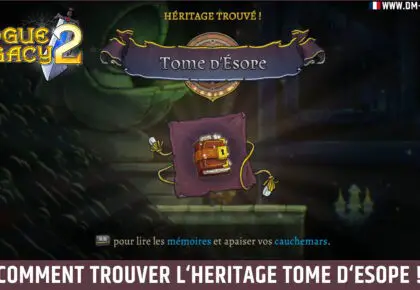 Tome d’Esope Rogue Legacy 2