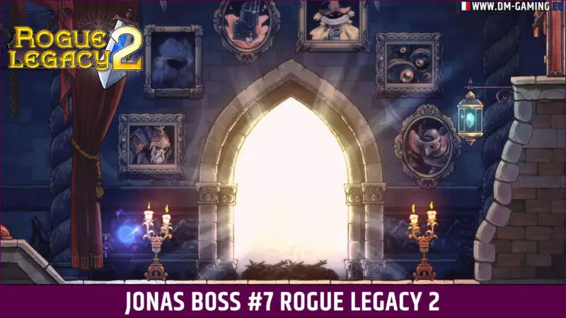 The (almost) final confrontation of Rogue Legacy 2, where you will fight the guardian of the J'ardin d'Éden, Jonas the 7th boss of the game!