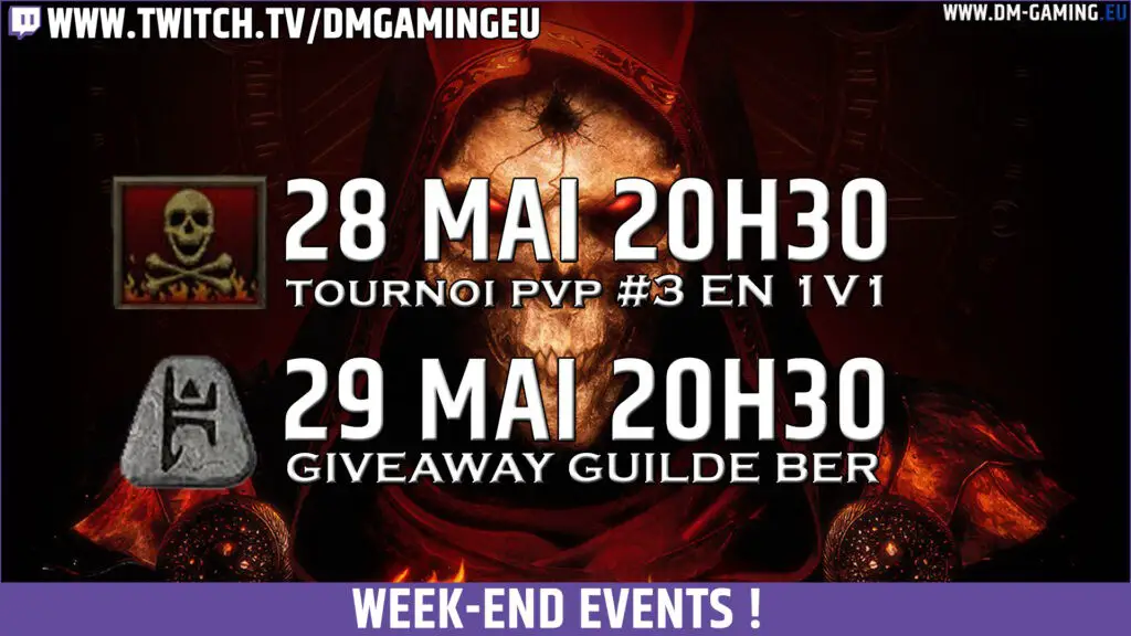 Weekend Events Dm Gaming Diablo 2 Resurrected