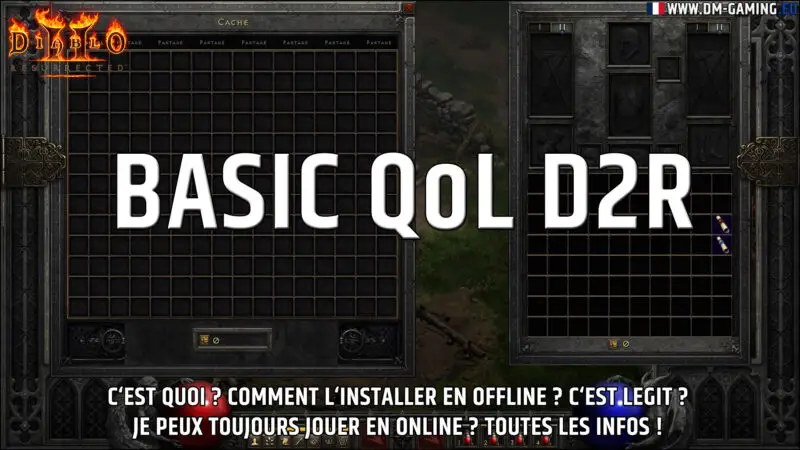 Basic QoL Diablo 2 Resurrected, how to install it and enjoy offline quality of life improvements