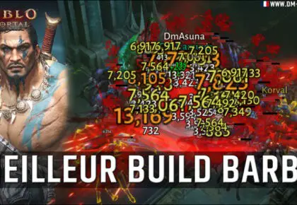 Meilleur Build Barbare Diablo Immortal