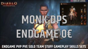 Monk DPS Build Diablo Immortal, to destroy your enemies PvP PvE, solo or team without spending money