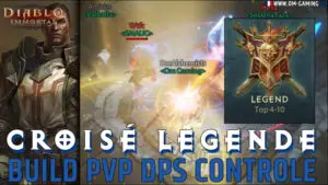 Build PvP Legend Crusader, the best DPS and Control combo on Diablo Immortal