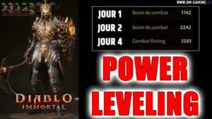 Power Leveling Diablo Immortal, comment faire prendre 1500 GS en quelques jours