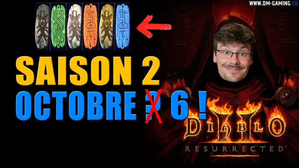 Season 2 Diablo 2 Resurrected releases October 6 and features 6 new charms