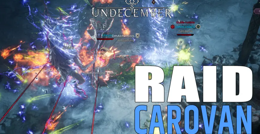 Carovan Raid Undecember, le gameplay complet du boss de raid