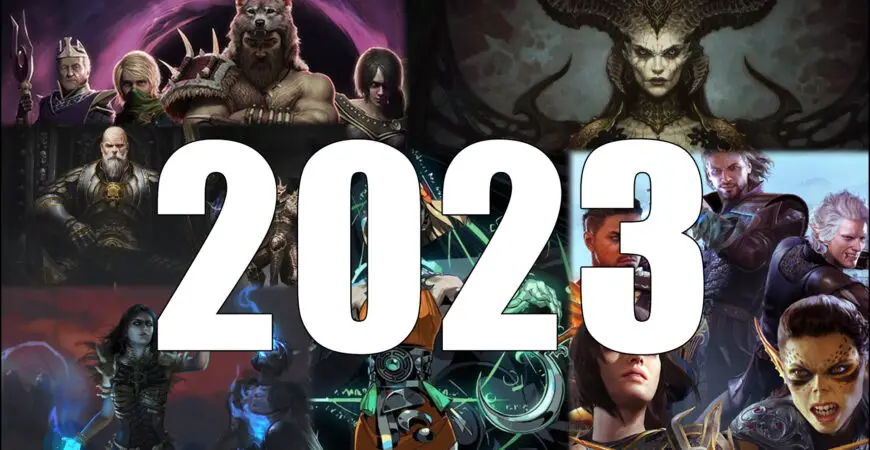 Meilleurs jeux 2023, ce qui arrive et le bilan des jeux couverts en 2022