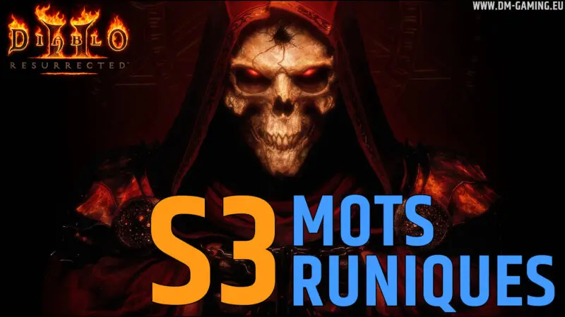Season 3 Runic Words Diablo 2 Resurrected, what's new in patch 2.6 for the s3 tournament