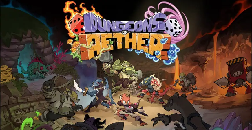 Dungeons of Aether, roguelite et dés