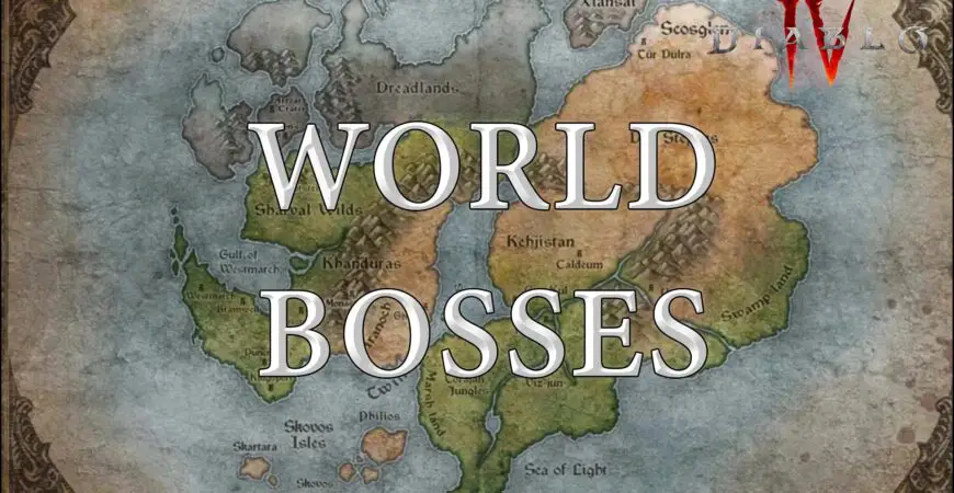 All Diablo 4 world bosses