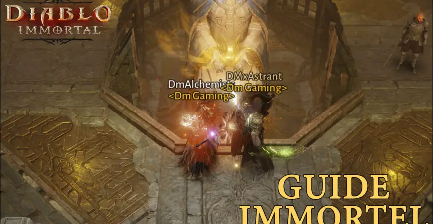 Guide Immortel Diablo Immortal, toutes les activités et leur fonctionnement
