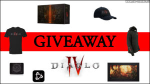 Giveaway Diablo 4, an ultimate edition, cd key, t shirt, goodies and more